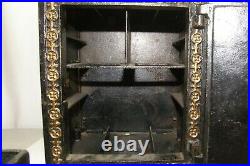 Large Antique Kyser & Rex Cast Iron Security Safe Deposit Still Bank 1888