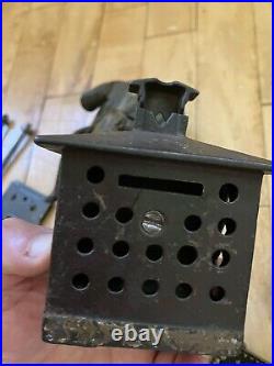Large Assorted Lot Antique Old Cast Iron Mechanical Novelty Bank Parts