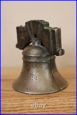 Liberty Bell cast iron still bank by J. M. Harper circa 1905