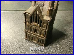 Lichfield Cathedral cast iron building bank VERY RARE nice