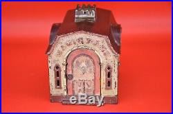 MAGIC BANK Mechanical Bank Cast Iron Antique