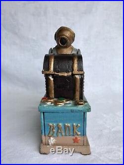 Maritime Diving Helmet Vintage Style Diver Figure Cast Iron Mechanical Coin Bank