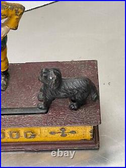 Mechanical Bank trick dog works. 1988. Original paint and lock