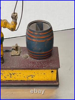 Mechanical Bank trick dog works. 1988. Original paint and lock