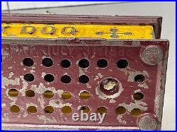 Mechanical Bank trick dog works. 1988. Original paint and lock