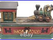 Monopoly Cast Iron Mechanical Bank by Franklin Mint 1996