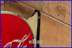 NEW COCA COLA Two Sided Arrow Wall Mount Sign vintage Style Soda Fountain Bottle