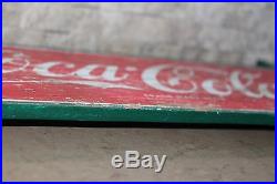 NEW COCA COLA Wooden Arrow Wall Mount Sign vintage Style Soda Fountain Bottle