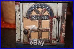 Novelty Bank Cast Iron Mechanical Bank J & E Stevens, Circa 1872 To Restore