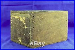 Original Antique Shepard Hardware Cast Iron Jolly Bank With Box