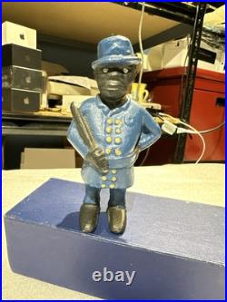 Old Hubley Cast Iron Toy Mulligan the Policeman Still Bank