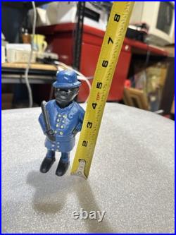 Old Hubley Cast Iron Toy Mulligan the Policeman Still Bank
