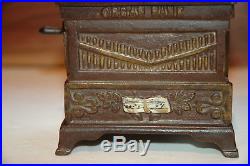 Original Cast Iron Organ Medium Mechanical Bank, Near Mint, No Reserve