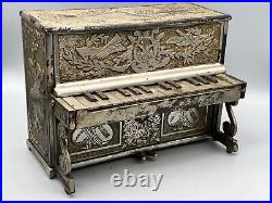 Original E M Novelty Co Piano Bank 1800's