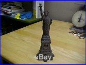 Original Kenton Cast Iron Statue of Liberty Still Bank-Multi Piece Cast