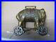 Original_Old_Cast_Iron_Elephant_Bank_On_Wheels_Childs_Childrens_Toy_01_nc