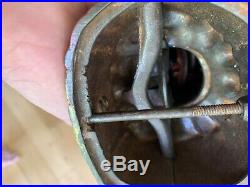Original Shepard Humpty Dumpty Cast Iron Mechanical Bank Great Condition 1884