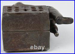 PEG LEG BEGGAR CAST IRON MECHANICAL BANK Rare 1880 H L Judd Mfg Co Antique Toy