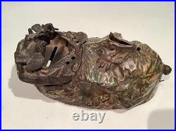 Pat. 1883 Original Eagle & Eaglets Iron Mechanical Bank Parts