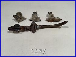 Pat. 1883 Original Eagle & Eaglets Iron Mechanical Bank Parts