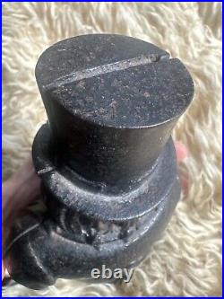 Paul Kruger Cast Iron Still Bank Ca. 1880, Transvaal Figural Money Box