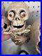 RARE_1900_s_Cast_iron_Skull_Misery_Bank_Mechanical_Bank_Toy_Excellant_Shape_01_anyc