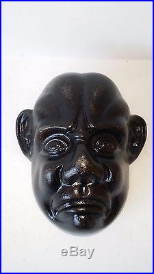 RARE Antique Cast Iron FROWNING FACE BANK books for $1400 Moore's #12 rated E