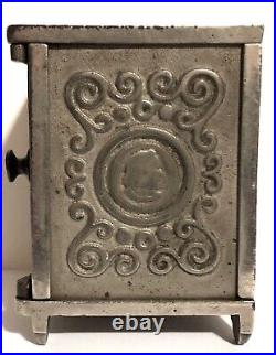 RARE! C. 1902 Arcade Sampson Safe Cast Iron Combination Dial Bank Excellent