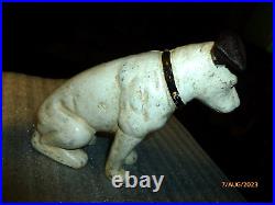 RCA Record Victor Nipper Dog Cast Iron Coin Bank Door Stop