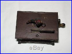 Rare 1881 Kyser & Rex Cast Iron Mechanical Organ Bank (miniature) 80%+ Paint