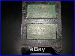 Rare & Antique 1881 Cast Iron Safe Bank Money Box. Lot 2. Kyser & Rex