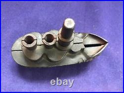 Rare Antique 5 Oregon Battleship Cast Iron Still Bank Toy All Original