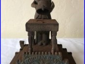 Rare Antique Cast Iron Magician Mechanical Bank-J&E Stevens PATD 1901