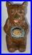 Rare_Antique_Hubley_Brown_Bear_Holding_Blue_Honey_Pot_Cast_Iron_Still_Bank_01_xcej