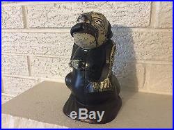 Rare Antique J. & E. Stevens General Butler Cast Iron Still Bank Circa 1878 Rare Antique J. & E. Stevens General Butler Cast Iron Still Bank Circa 1878