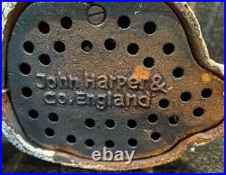 Rare John Harper & Co. England Black Americana Cast Iron Bank