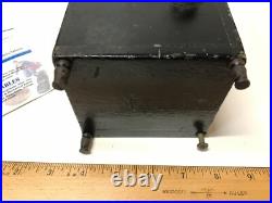 Rare Rail Road FULL Cast Iron Heavy Safe Bank From 1800's Rare Rail Road FULL Cast Iron Heavy Safe Bank From 1800's