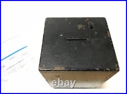 Rare Rail Road FULL Cast Iron Heavy Safe Bank From 1800's Rare Rail Road FULL Cast Iron Heavy Safe Bank From 1800's