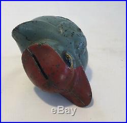 Rare Vintage Kenton Cast Iron Duck Still Bank