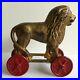 SCARCE_c_1920_s_A_C_Williams_Lion_On_Wheels_Cast_Iron_Bank_Largest_Size_01_crq