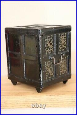 Safe Deposit cast iron safe bank circa 1885-1895