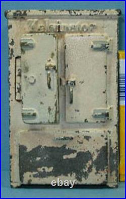 Sale 1932/34 Kelvinator Ref. Door Opens Cast Iron Bank Guaranteed Old CI 714