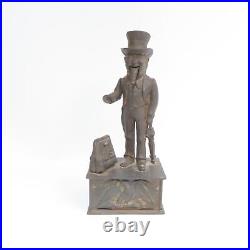 Shepard Hardware UNCLE SAM (1886) Patriotic Cast Iron Mechanical Bank