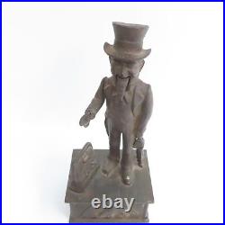 Shepard Hardware UNCLE SAM (1886) Patriotic Cast Iron Mechanical Bank