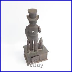 Shepard Hardware UNCLE SAM (1886) Patriotic Cast Iron Mechanical Bank