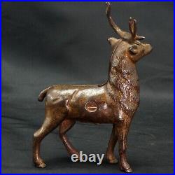 Stag Cast Iron Bank A C Williams Circa 1900 Stag Cast Iron Bank A C Williams Circa 1900