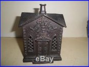 Super old original cast iron Villa Bank (Church) still bank, Keyser & Rex 1882