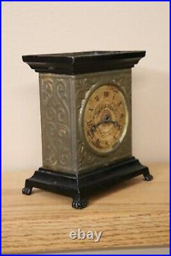 Time Is Money cast iron and steel bank circa 1885