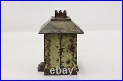 Traditional Antique Painted Cast Iron Bank Coin Bank #50538