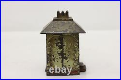 Traditional Antique Painted Cast Iron Bank Coin Bank #50538